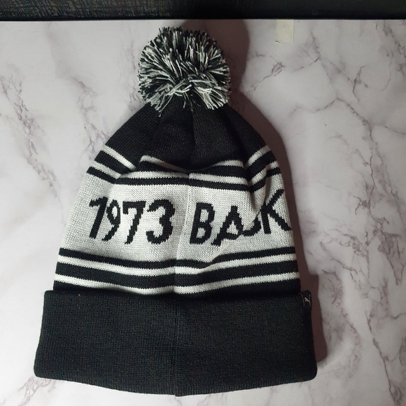 Nwt Puma Basketball pom beanie - Picture 2 of 5